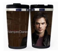 The Vampire Diaries Damon Cup Stainless Steel 400ml Coffee Tea Cup Beer Stein The Vampire Diaries Birthday Gifts Christmas Gifts