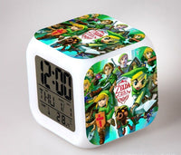 The Legend of Zelda LED Colorful Lights Creative Small Alarm Clock Room Bedroom The Legend of Zelda Birthday Gifts Christmas Gifts