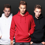 New Fashion Brand Cotton Autumn Winter Men's Sport Wear Men Fleece Sweatshirts Hooded Coat Thin Jacket Pullovers