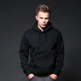 New Fashion Brand Cotton Autumn Winter Men's Sport Wear Men Fleece Sweatshirts Hooded Coat Thin Jacket Pullovers