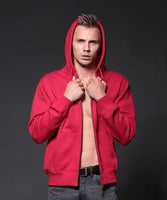 New Fashion Brand Cotton Autumn Winter Men's SportWear Men Zipper Coats Outwear Hooded Jacket Sweater Pullover