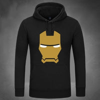 Iron Man Sport Wear Men Fleece Sweatshirts Hooded Coat Iron Man Jacket Pullovers Gifts Christmas Gifts