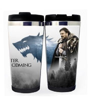 Game Of Thrones Eddard Stark Cup Stainless Steel 400ml Coffee Tea Cup Game Of Thrones Beer Stein Birthday Gifts Game Of Thrones Christmas Gifts