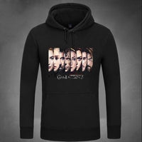 Game of Thrones Unisex Sport Wear Fleece Sweatshirts Hooded Coat Game of Thrones Jacket Pullovers Gifts Christmas Gifts