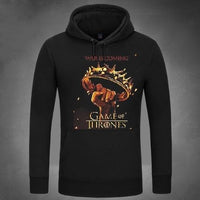Game of Thrones Unisex Sport Wear Fleece Sweatshirts Hooded Coat Game of Thrones Jacket Pullovers Gifts Christmas Gifts