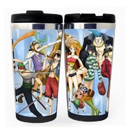 One piece Cup Stainless Steel 400ml Coffee Tea Cup One piece Beer Stein Birthday Gifts One piece Christmas Gifts