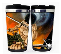 One piece Zoro Cup Stainless Steel 400ml Coffee Tea Cup One piece Beer Stein Birthday Gifts One piece Christmas Gifts