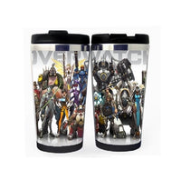 Overwatch Cup Stainless Steel 400ml Coffee Tea Cup Beer Stein Overwatch Birthday Gifts Christmas Gifts