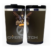 Overwatch Reaper Cup Stainless Steel 400ml Coffee Tea Cup Beer Stein Overwatch Birthday Gifts Christmas Gifts