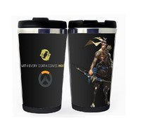 Overwatch Hanzo Cup Stainless Steel 400ml Coffee Tea Cup Beer Stein Overwatch Birthday Gifts Christmas Gifts