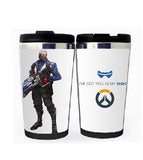 Overwatch Cup Stainless Steel 400ml Coffee Tea Cup Beer Stein Overwatch Birthday Gifts Christmas Gifts