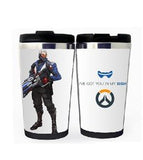 Overwatch Cup Stainless Steel 400ml Coffee Tea Cup Beer Stein Overwatch Birthday Gifts Christmas Gifts