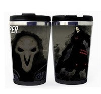 Overwatch Reaper Cup Stainless Steel 400ml Coffee Tea Cup Beer Stein Overwatch Birthday Gifts Christmas Gifts