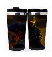 Overwatch Soldier Cup Stainless Steel 400ml Coffee Tea Cup Beer Stein Overwatch Birthday Gifts Christmas Gifts