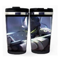 Overwatch Genji Cup Stainless Steel 400ml Coffee Tea Cup Beer Stein Overwatch Birthday Gifts Christmas Gifts