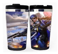 Overwatch Cup Stainless Steel 400ml Coffee Tea Cup Beer Stein Overwatch Birthday Gifts Christmas Gifts