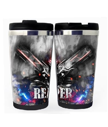 Overwatch Reaper Cup Stainless Steel 400ml Coffee Tea Cup Beer Stein Overwatch Birthday Gifts Christmas Gifts
