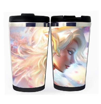 Overwatch Cup Stainless Steel 400ml Coffee Tea Cup Beer Stein Overwatch Birthday Gifts Christmas Gifts
