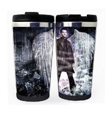 Supernatural Castiel Cup Stainless Steel 400ml Coffee Tea Cup Supernatural Castiel Angel Beer Stein Birthday Gifts Christmas Gifts
