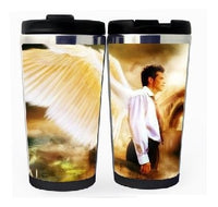 Supernatural Castiel Cup Stainless Steel 400ml Coffee Tea Cup Supernatural Castiel Angel Beer Stein Birthday Gifts Christmas Gifts