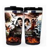 Supernatural Cup Stainless Steel 400ml Coffee Tea Cup Supernatural Beer Stein Birthday Gifts Christmas Gifts