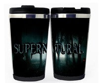 Supernatural Cup Stainless Steel 400ml Coffee Tea Cup Supernatural Beer Stein Birthday Gifts Christmas Gifts