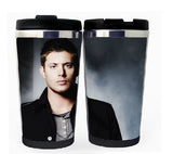 Supernatural šálek Nerezová ocel 400 ml Kávový šálek na čaj Supernatural Beer Stein Dárky k narozeninám Vánoční dárky