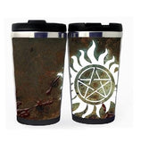 Supernatural Cup Stainless Steel 400ml Coffee Tea Cup Supernatural Beer Stein Birthday Gifts Christmas Gifts