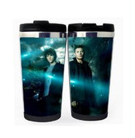 Supernatural šálek Nerezová ocel 400 ml Kávový šálek na čaj Supernatural Beer Stein Dárky k narozeninám Vánoční dárky