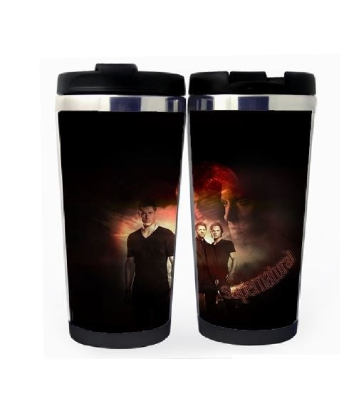 Supernatural Cup Stainless Steel 400ml Coffee Tea Cup Supernatural Beer Stein Birthday Gifts Christmas Gifts