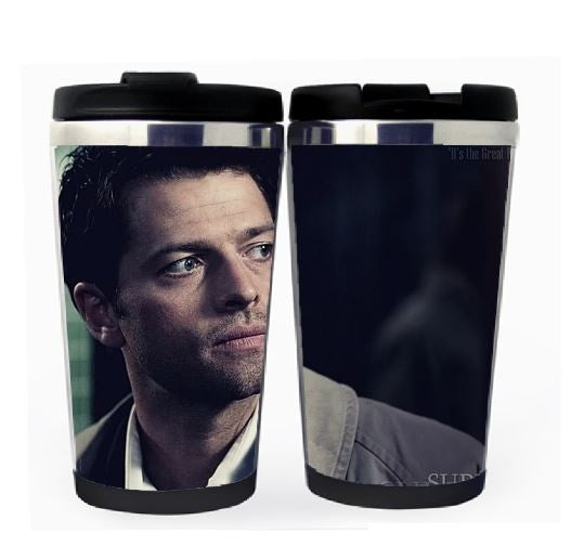 Supernatural Castiel Cup Stainless Steel 400ml Coffee Tea Cup Supernatural Castiel Angel Beer Stein Birthday Gifts Christmas Gifts
