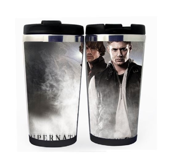 Supernatural Dean Sam Šálek Nerezová ocel 400ml Káva Šálek čaje Supernatural Beer Stein Dárky k narozeninám Vánoční dárky