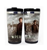 Supernatural Dean Sam Cup Stainless Steel 400ml Coffee Tea Cup Supernatural Beer Stein Birthday Gifts Christmas Gifts