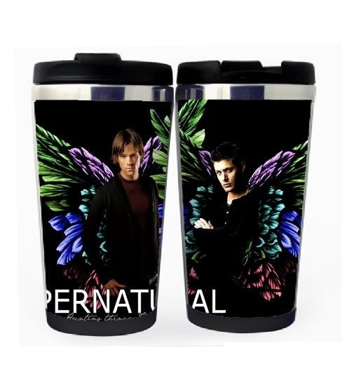 Supernatural Dean Cup Nerezová ocel 400ml Kávový šálek Čaj Supernatural Beer Stein Dárky k narozeninám Vánoční dárky