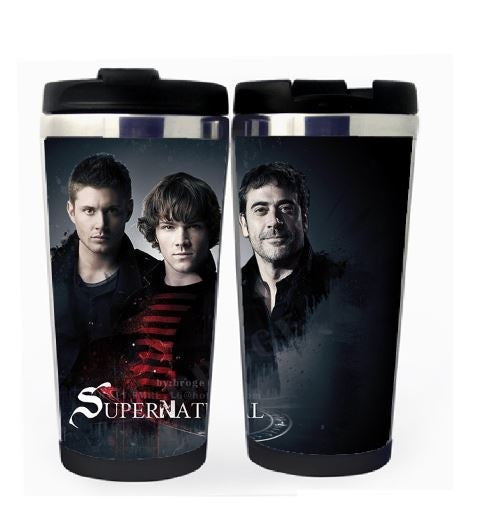 Supernatural Dean Cup Nerezová ocel 400ml Kávový šálek Čaj Supernatural Beer Stein Dárky k narozeninám Vánoční dárky