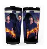 Supernatural Dean Sam Šálek Nerezová ocel 400ml Káva Šálek čaje Supernatural Beer Stein Dárky k narozeninám Vánoční dárky