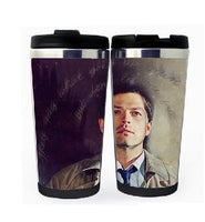 Supernatural Castiel Cup Stainless Steel 400ml Coffee Tea Cup Supernatural Castiel Angel Beer Stein Birthday Gifts Christmas Gifts