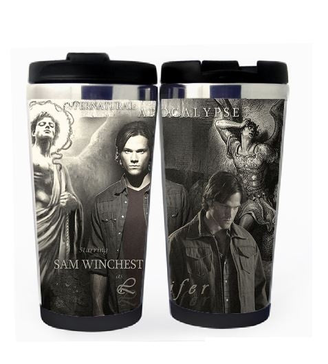Supernatural Cup Stainless Steel 400ml Coffee Tea Cup Supernatural Beer Stein Birthday Gifts Christmas Gifts