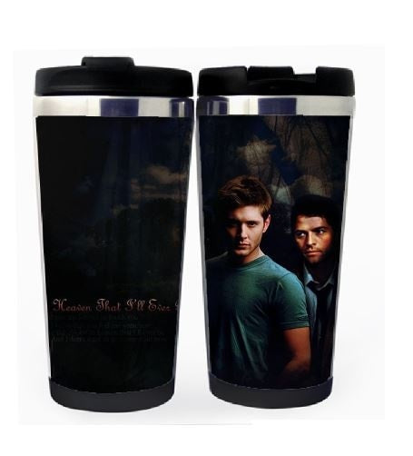 Supernatural Cup Stainless Steel 400ml Coffee Tea Cup Supernatural Beer Stein Birthday Gifts Christmas Gifts