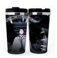 Supernatural Castiel Cup Stainless Steel 400ml Coffee Tea Cup Supernatural Castiel Angel Beer Stein Birthday Gifts Christmas Gifts