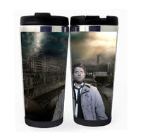 Supernatural Castiel Šálek Nerezová ocel 400ml Kávový Šálek Supernatural Castiel Angel Beer Stein Dárky k narozeninám Vánoční dárky