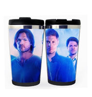 Supernatural Winchester Brothers Cup Nerezová ocel 400ml Káva Šálek na čaj Supernatural Beer Stein Dárky k narozeninám Vánoční dárky