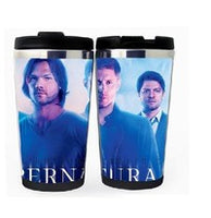 Supernatural Winchester Brothers Cup Nerezová ocel 400ml Káva Šálek na čaj Supernatural Beer Stein Dárky k narozeninám Vánoční dárky
