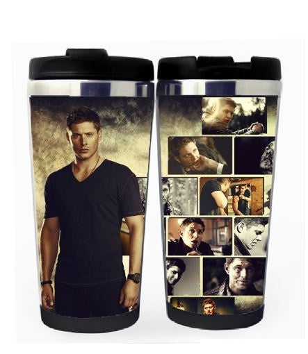 Supernatural Dean Winchester Brothers Cup Stainless Steel 400ml Coffee Tea Cup Supernatural Beer Stein Birthday Gifts Christmas Gifts
