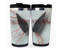 Supernatural Cup Stainless Steel 400ml Coffee Tea Cup Supernatural Beer Stein Birthday Gifts Christmas Gifts