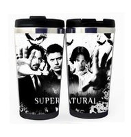 Supernatural Winchester Brothers Cup Stainless Steel 400ml Coffee Tea Cup Supernatural Beer Stein Birthday Gifts Christmas Gifts