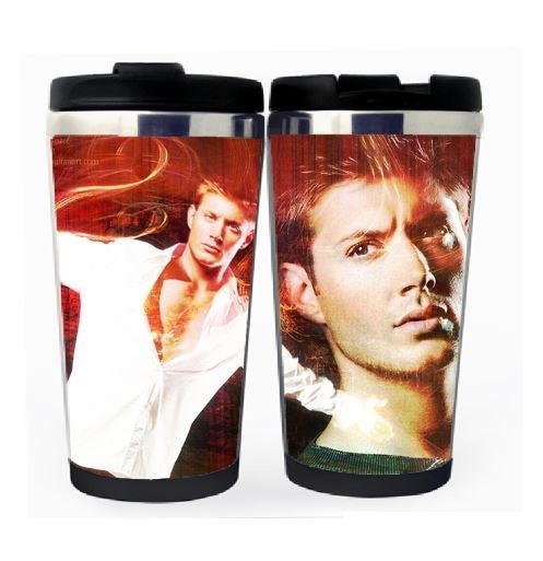 Supernatural Winchester Brothers Cup Stainless Steel 400ml Coffee Tea Cup Supernatural Beer Stein Birthday Gifts Christmas Gifts