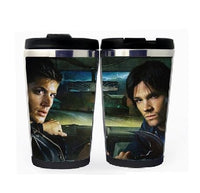 Supernatural Winchester Brothers Cup Stainless Steel 400ml Coffee Tea Cup Supernatural Beer Stein Birthday Gifts Christmas Gifts