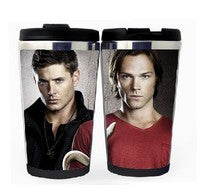 Supernatural Winchester Brothers Cup Nerezová ocel 400ml Káva Šálek na čaj Supernatural Beer Stein Dárky k narozeninám Vánoční dárky