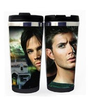 Supernatural Winchester Brothers Cup Nerezová ocel 400ml Káva Šálek na čaj Supernatural Beer Stein Dárky k narozeninám Vánoční dárky